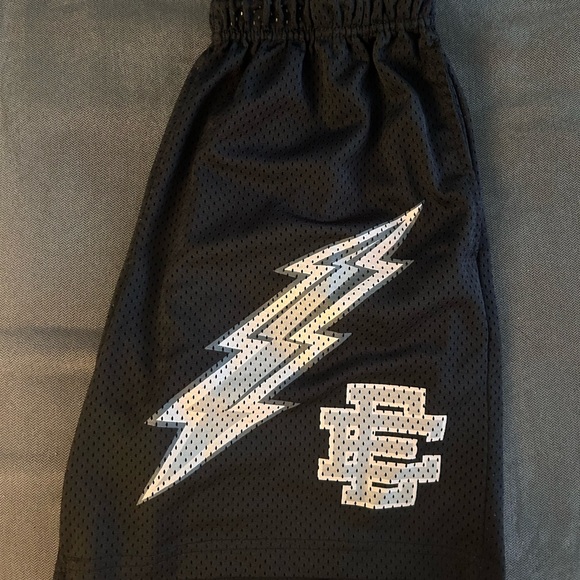 Eric Emmanuel Lightning Bolt Shorts - Picture 2 of 4